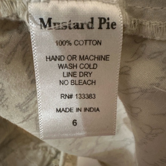 Mustard pie dress - Picture 2 of 5